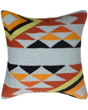 Wool Desert Trail Pillow Cover, Design #9