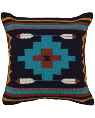 Handwoven Cotton Azteca Pillow Cover, Design #1, 4 & 12