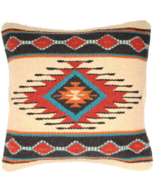 Wool Maya Modern Pillow Cover, Design #12
