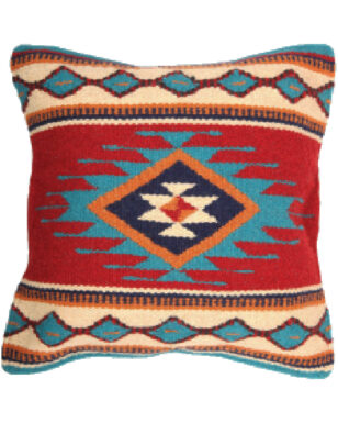 Wool Maya Modern Pillow Cover, Design #13