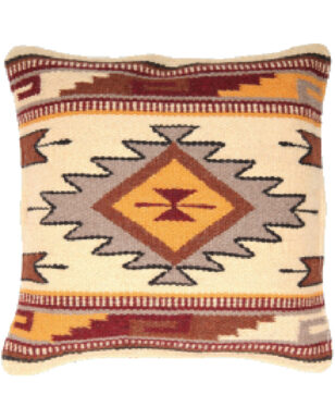 Wool Maya Modern Pillow Cover, Design #15