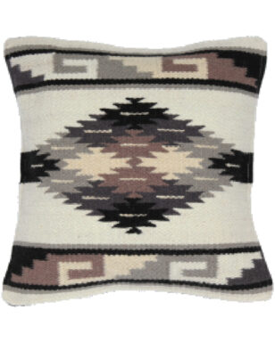 Wool Maya Modern Pillow Cover, Design #17