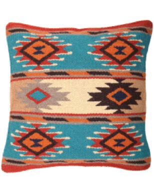 Wool Maya Modern Pillow Cover, Design #18