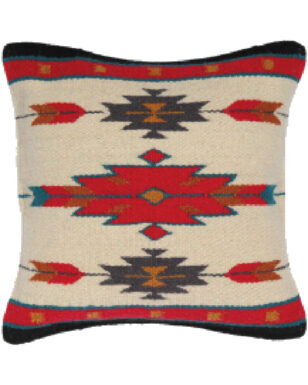 Wool Maya Modern Pillow Cover, Design #19