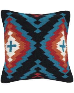 Wool Desert Trail Pillow Cover, Design #2