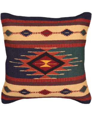 Handwoven Cotton Azteca Pillow Cover, Design #3 & 11