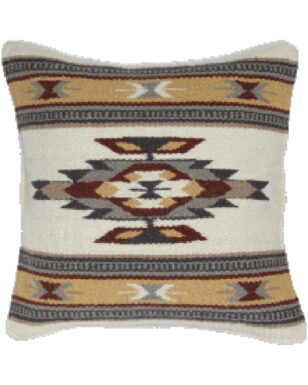 Wool Maya Modern Pillow Cover, Design #5