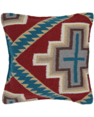 Wool Desert Trail Pillow Cover, Design #6