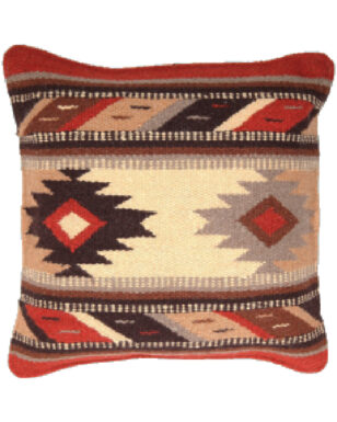 Wool Maya Modern Pillow Cover, Design #6