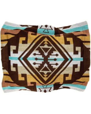Pillow Sham 7043 - Brown, Beige, Smoke