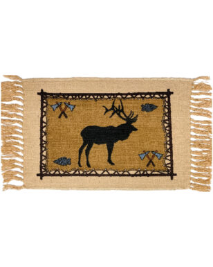 Cotton Stencil Table Mat - 76C