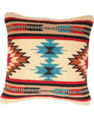 Wool Maya Modern Pillow Cover, Design #9