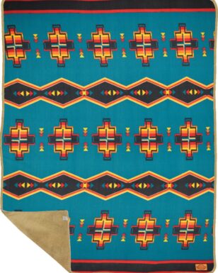 Sherpa-Lined Lodge Blankets, Design #26