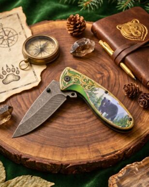 Bear Liner Lock Knife