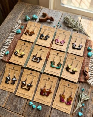 Boot and Hat Earrings