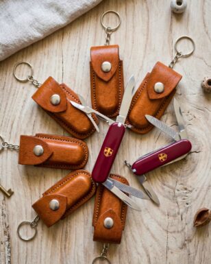 Mexico Leather Keychain