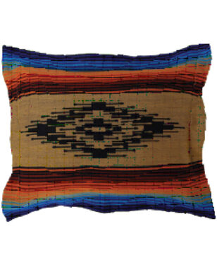 PILLOW SHAM 7030 - Brown, Black, Orange