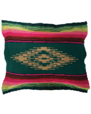 PILLOW SHAM 7030 - Green, Pink