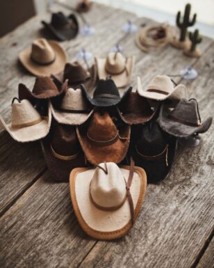 Small Cowboy Hat with Suction Cup