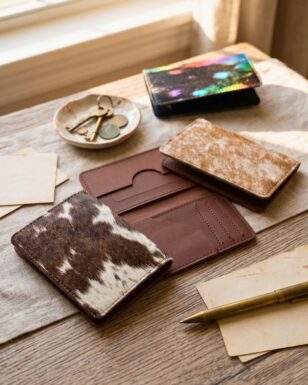 Men's Cowhide Bifold Wallet