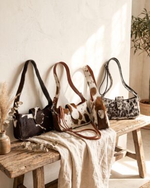 San Benito Cowhide Shoulder Bag
